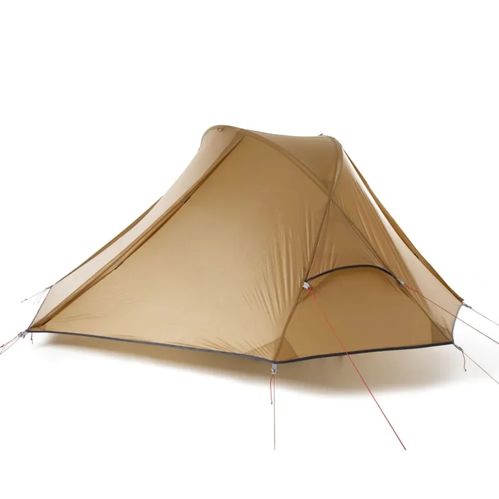 1 Person Tent Lightweight Backpacking Tent Double-layer Can Use with Elevated Sleeping Platform Camp Bed for 4 Season