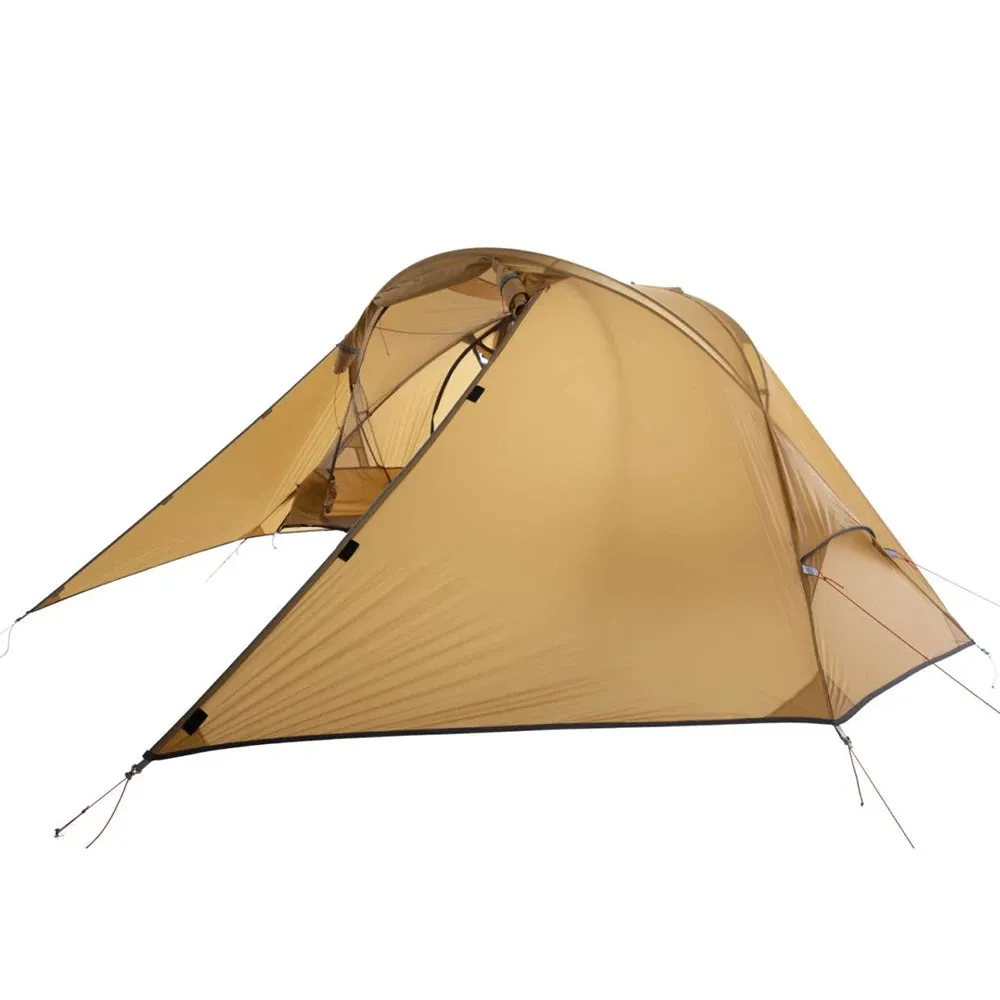 1 Person Tent Lightweight Backpacking Tent Double-layer Can Use with Elevated Sleeping Platform Camp Bed for 4 Season