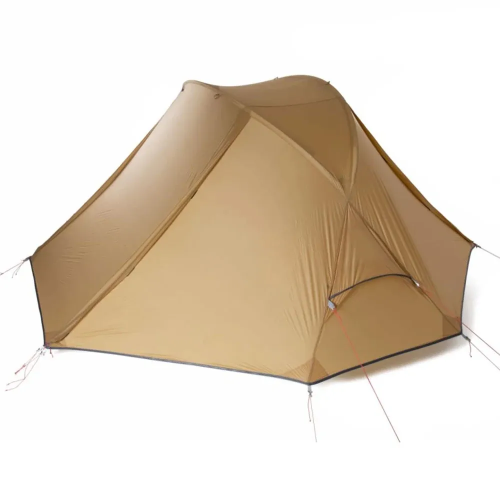 1 Person Tent Lightweight Backpacking Tent Double-layer Can Use with Elevated Sleeping Platform Camp Bed for 4 Season