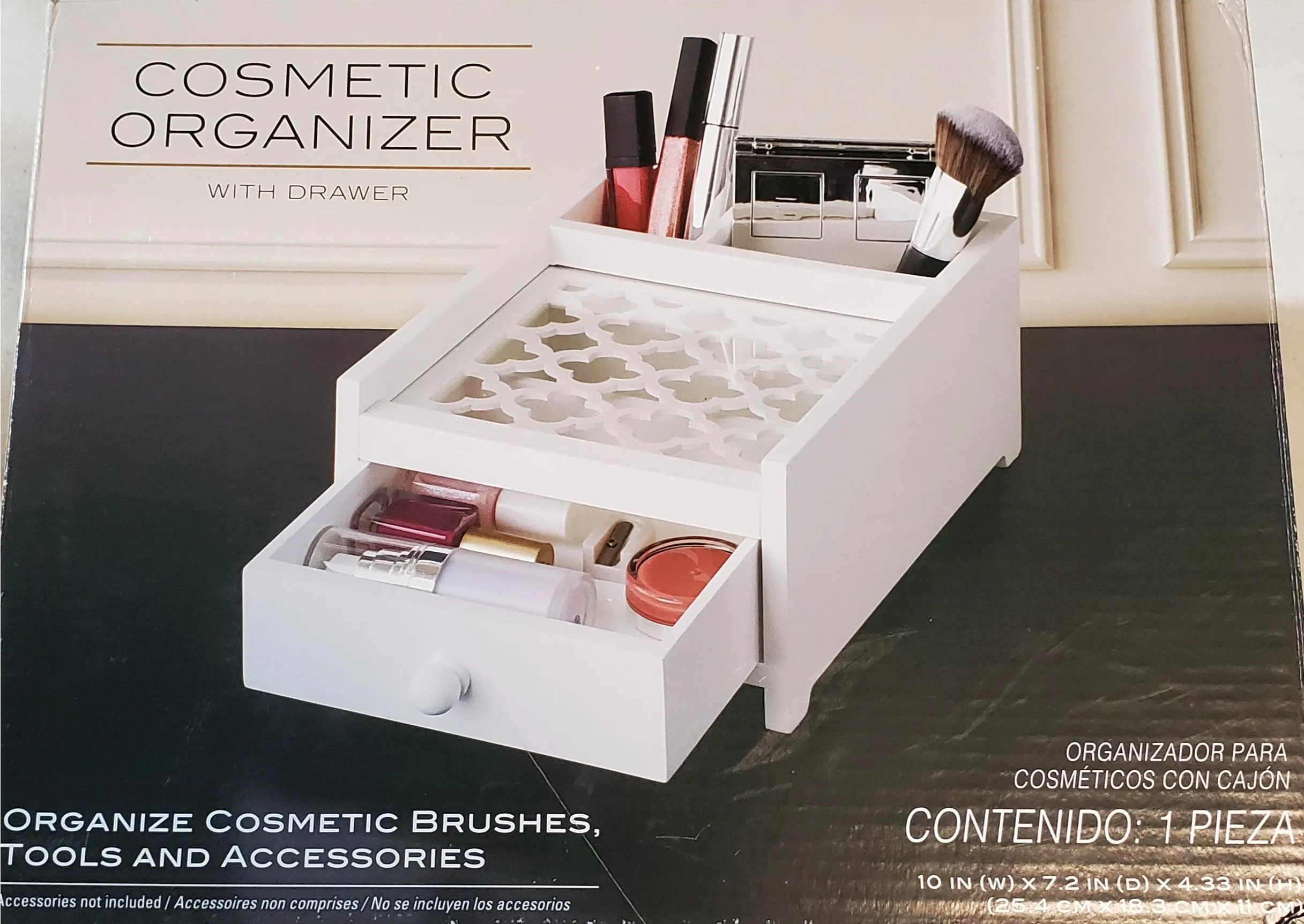 10192020 Cosmetic Organizer With Drawer