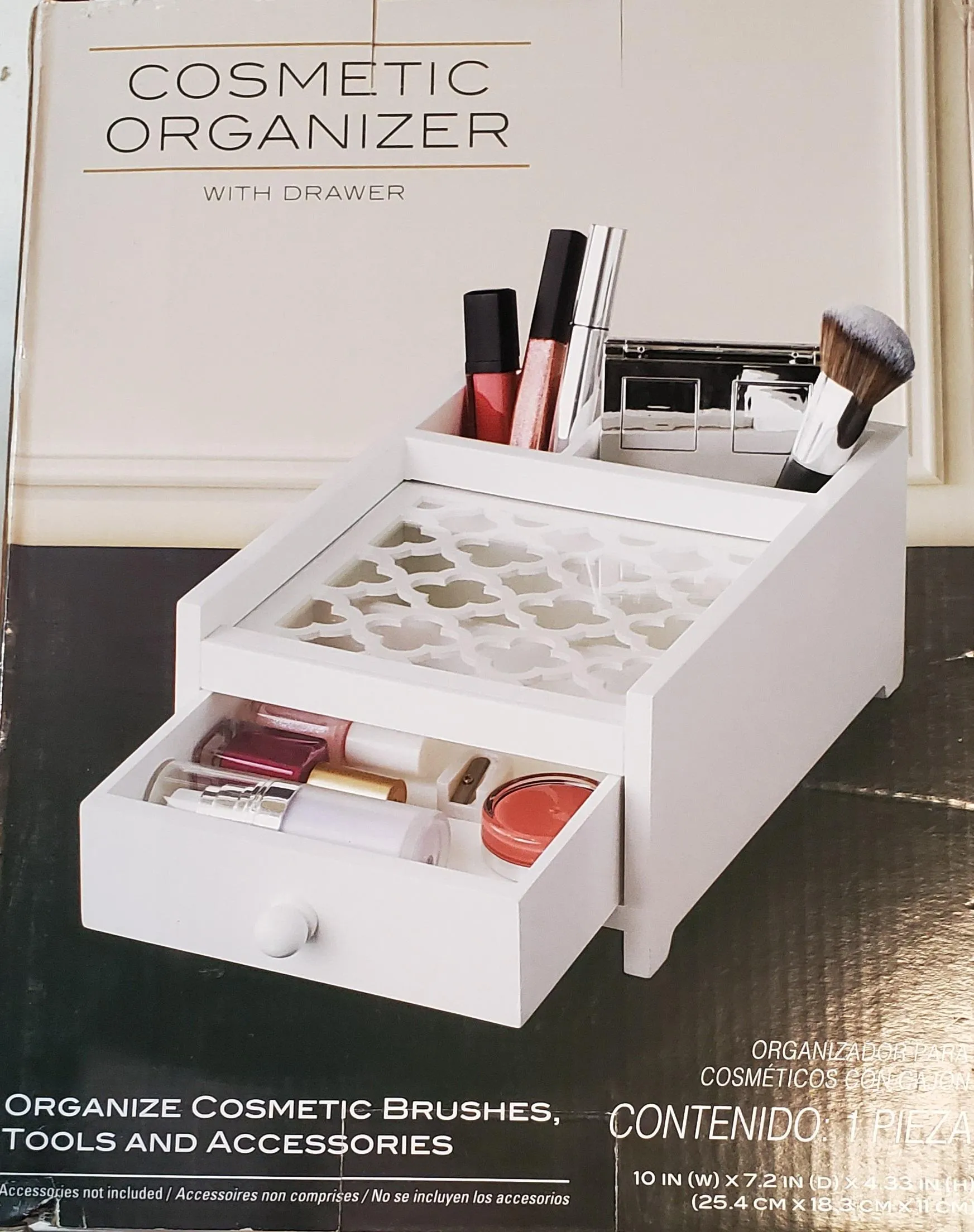 10192020 Cosmetic Organizer With Drawer
