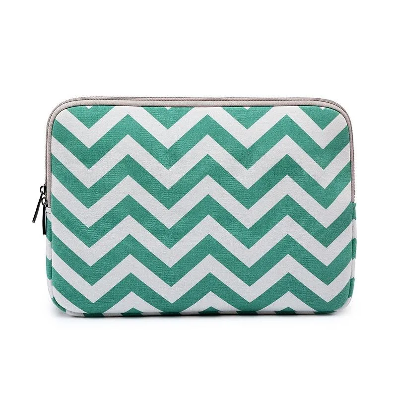 11.6 Wavy Pattern Notebook Liner Bag - Sleek Design