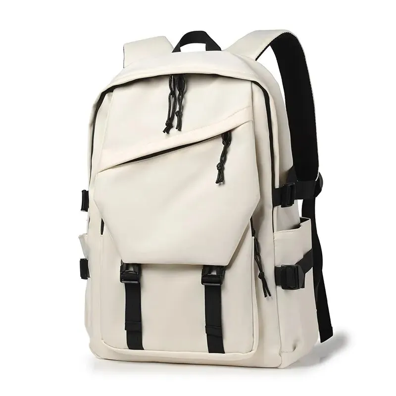 15 Waterproof Polyester Mens Backpack Simple and for Students