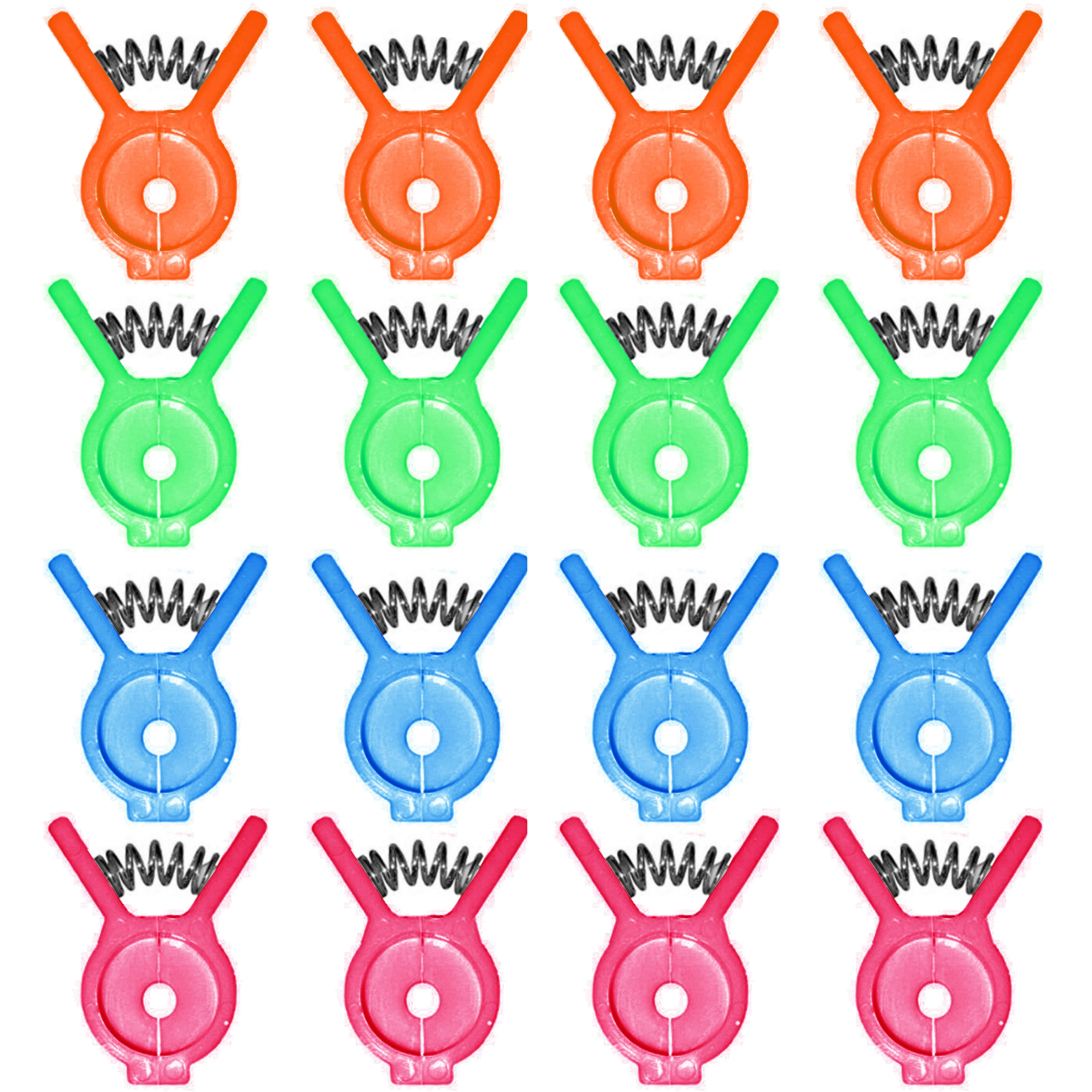 16 Multi Purpose Bag Clips Chip Bread Bagel Snack Food Storage Sealing Bag Clamp