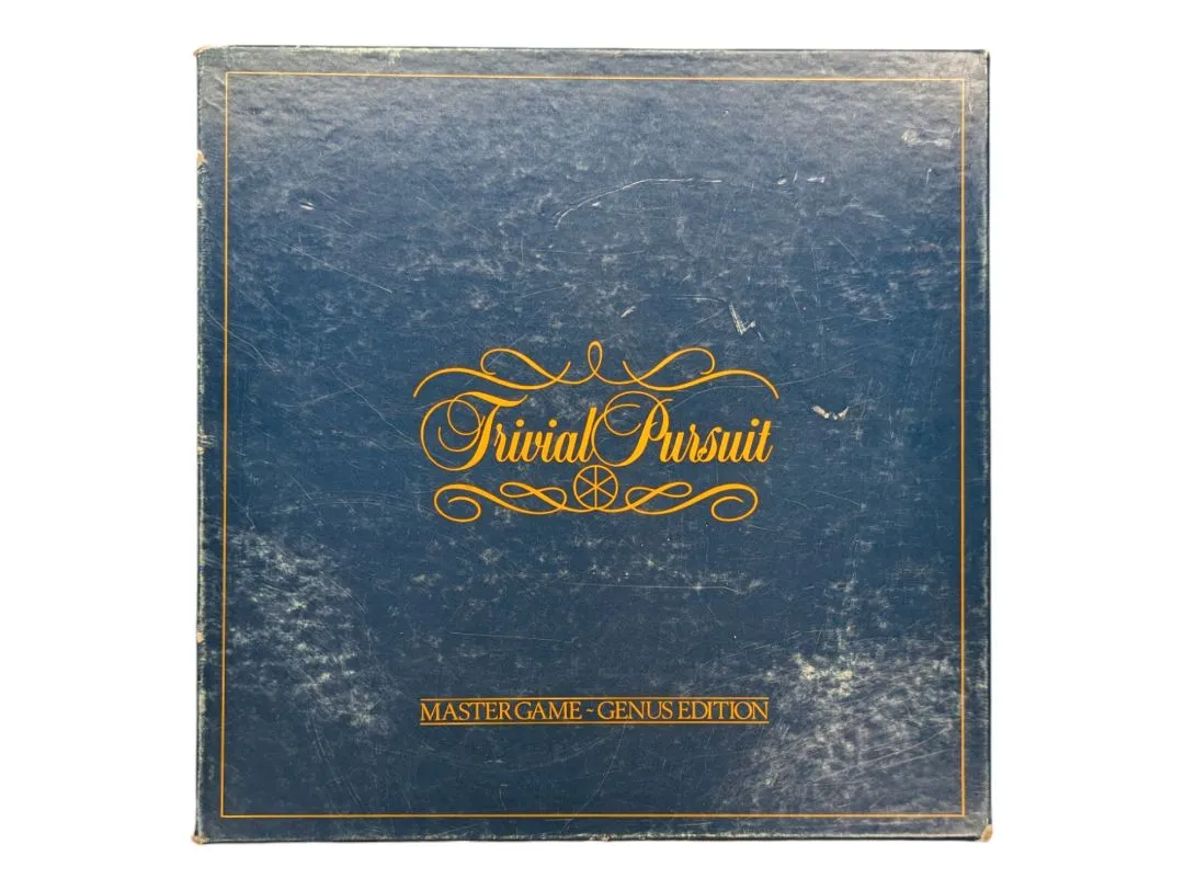 1981 Trivial Pursuit Master Game Genus Edition