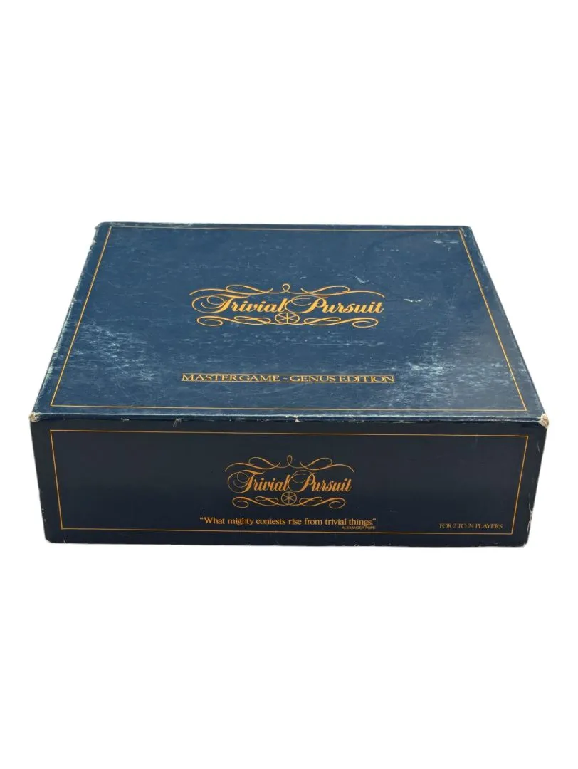 1981 Trivial Pursuit Master Game Genus Edition