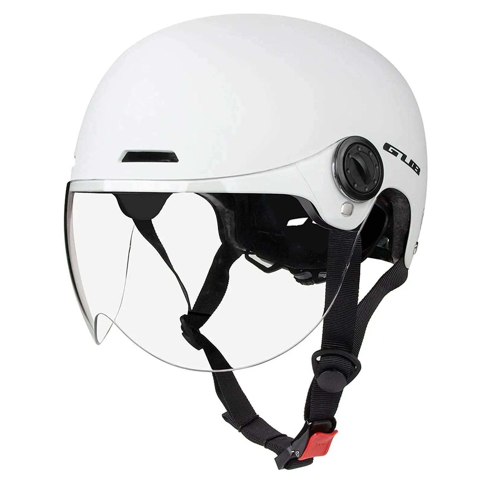 2021 New GUB Cycling Cap Bicycle Helmet Hat with Removable Goggles Cycling Caps Road Bicycle for Men Women Commuting Bike Helmet