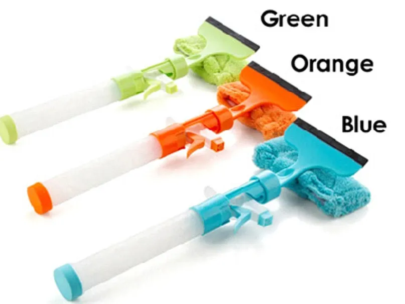 3-in-1 Spray, Clean & Dry Glass Cleaning Tool