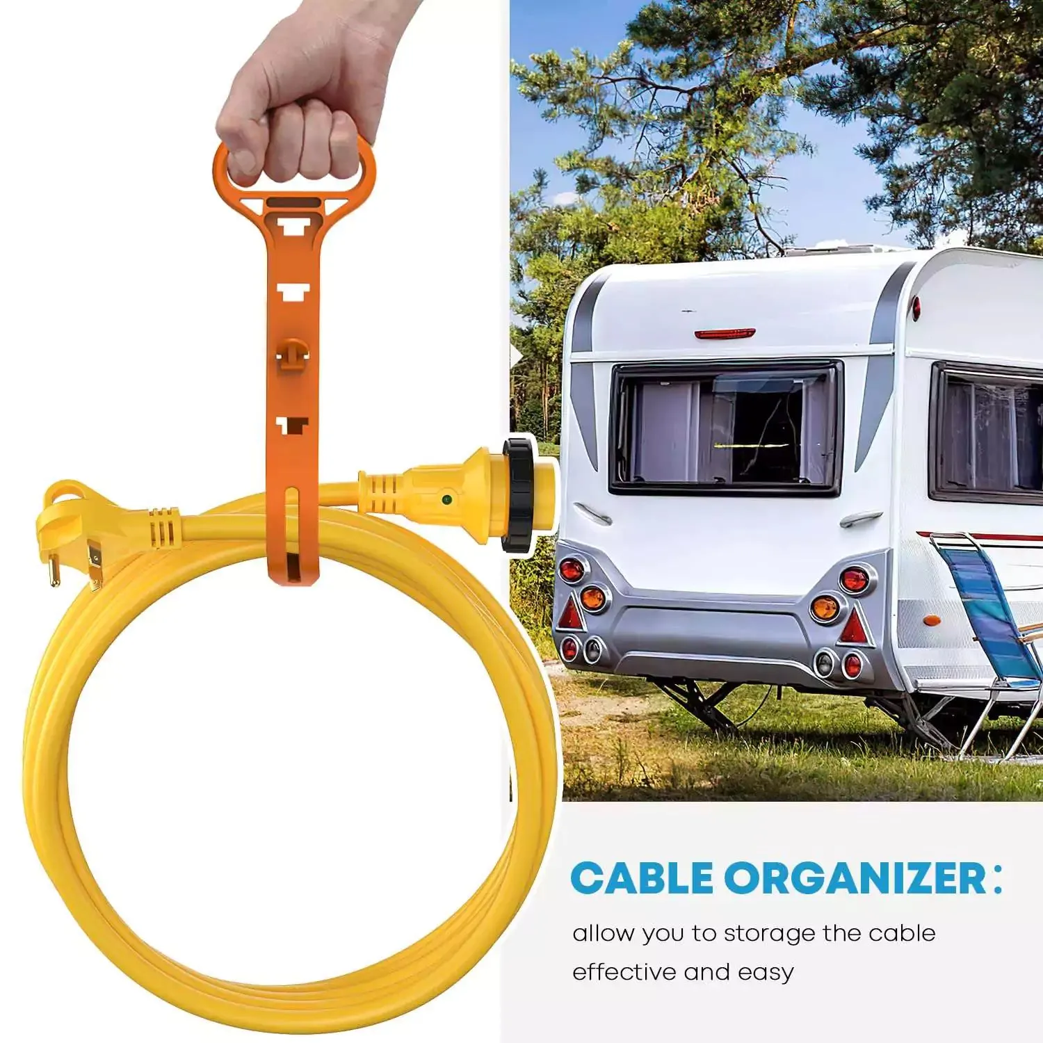 30 Amp RV Extension Cord, 50 ft