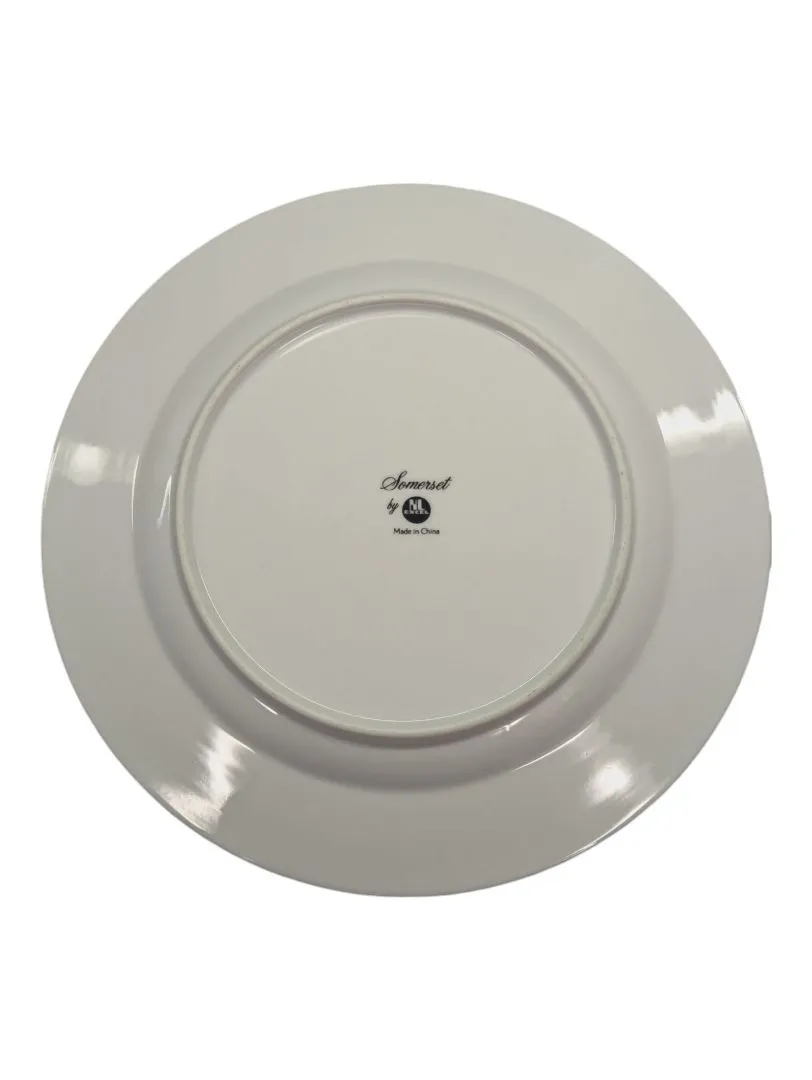 34 Pc Somerset Floral Fine China Dinner Ware Set