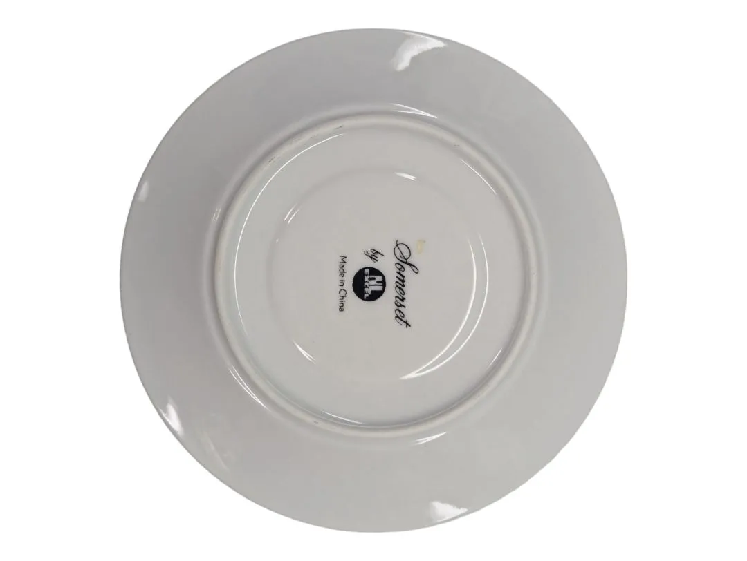 34 Pc Somerset Floral Fine China Dinner Ware Set