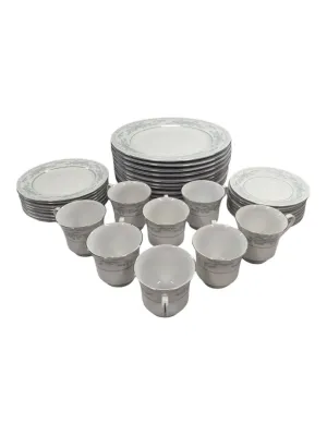 34 Pc Somerset Floral Fine China Dinner Ware Set