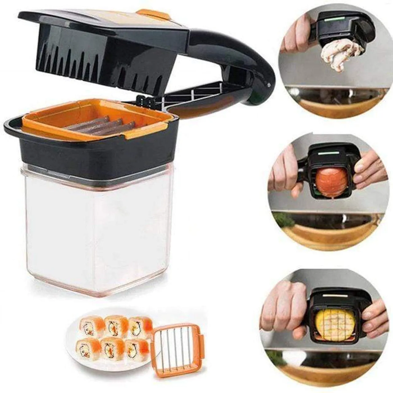 5 In 1 Multi-Functional Quick Nicer Dicer