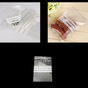 50 Pack Crystal Clear Multi Purpose Zipper Bags 60mm x 80mm 4644 (Parcel Rate) 50 Pack Crystal Clear Multi Purpose Zipper Bags 60mm x 80mm 4644 (Parcel Rate)