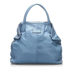 Alexander McQueen De Manta Leather Tote Bag (SHG-11080) Alexander McQueen De Manta Leather Tote Bag (SHG-11080)