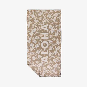 Alohauke Performance Quick-Dry Travel Towel - Taupe Alohauke Performance Quick-Dry Travel Towel - Taupe
