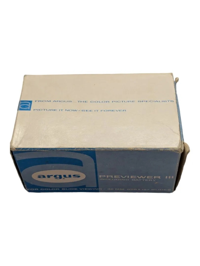 Argus Portable Slide Pre-Viewer III 35mm
