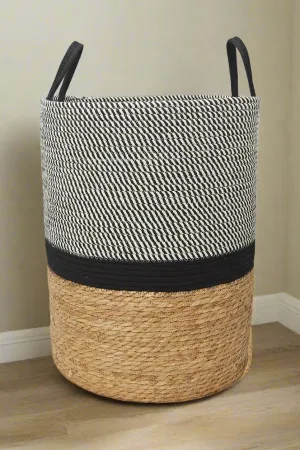 Assorted Ebony Laundry Hamper(Large) Assorted Ebony Laundry Hamper(Large)