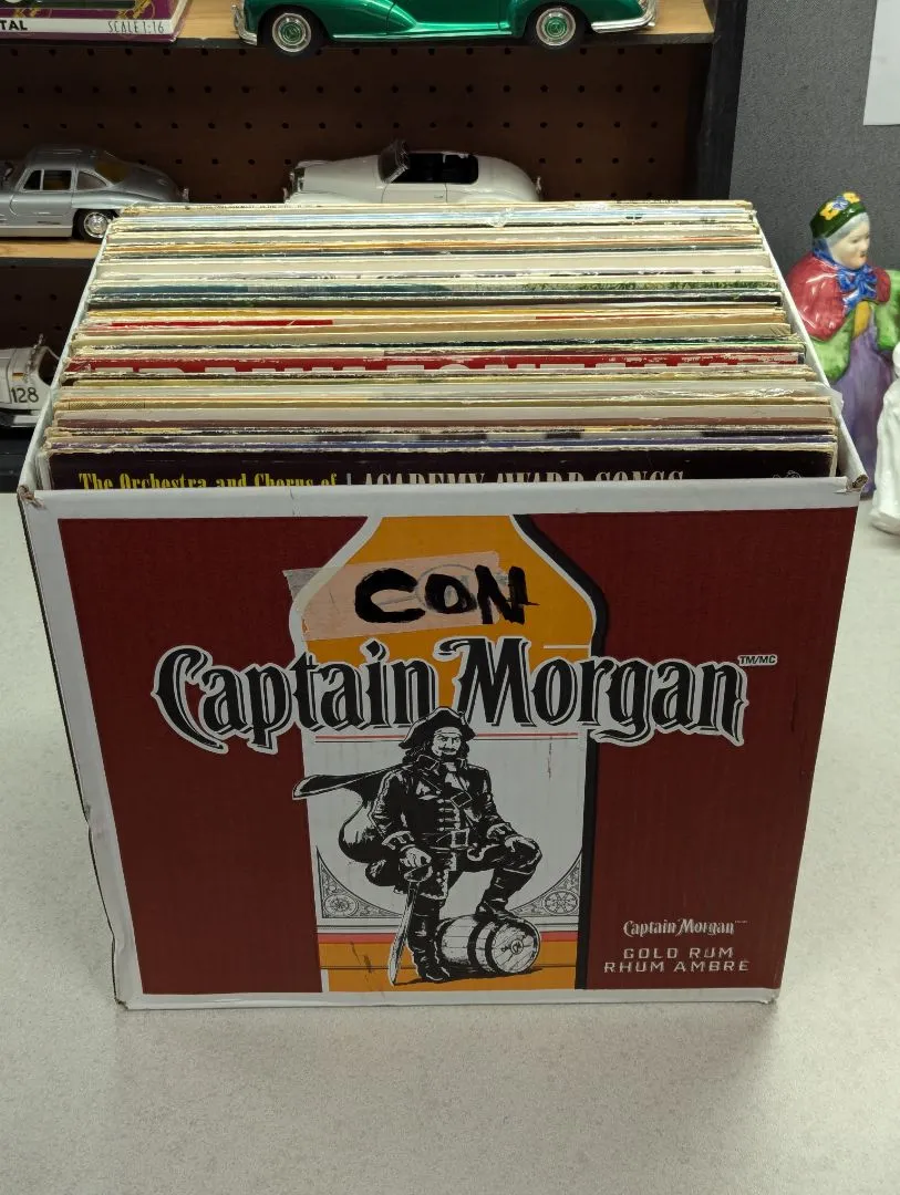 Assorted LP's in Box as is