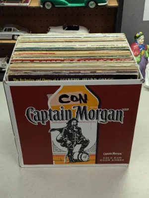 Assorted LP's in Box as is Assorted LP's in Box as is