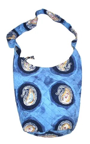 Authentic Batik Cotton Quilted Hobo Bag 14 x 14 Authentic Batik Cotton Quilted Hobo Bag 14 x 14