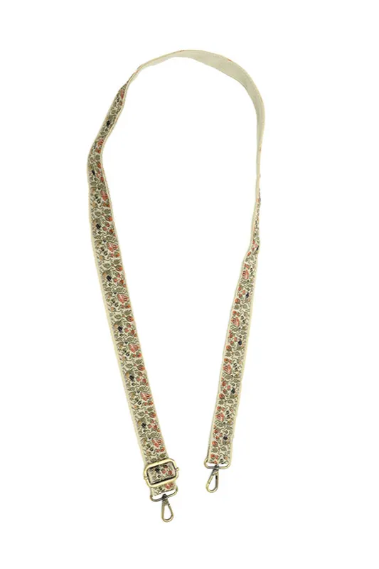 Autumnal Floral Vines Guitar Strap [LS167-25]
