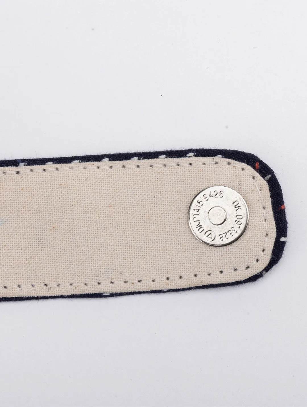 Banjara Embroidery Wire Organizer Blue