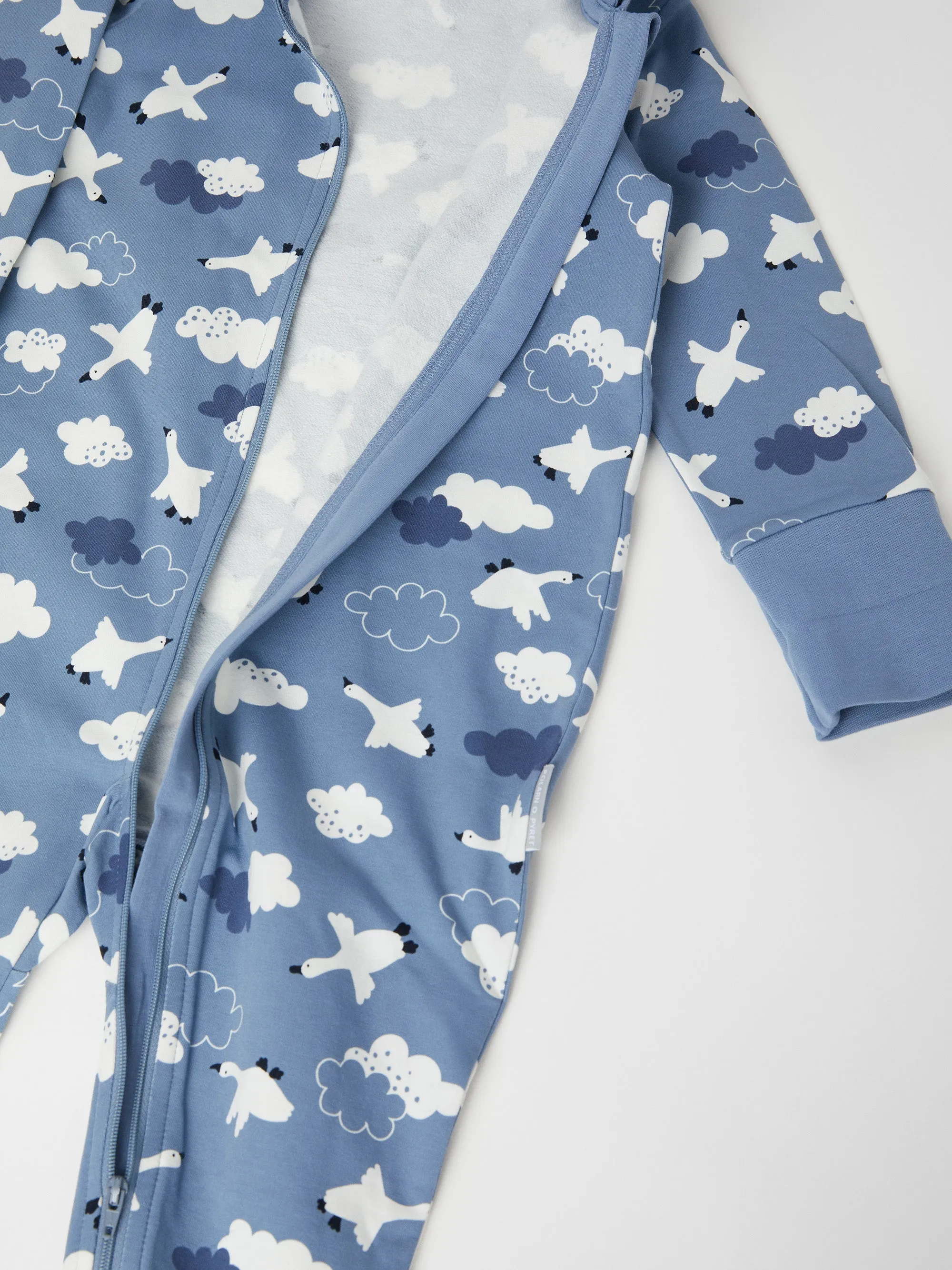 Bird Print Baby All-in-one