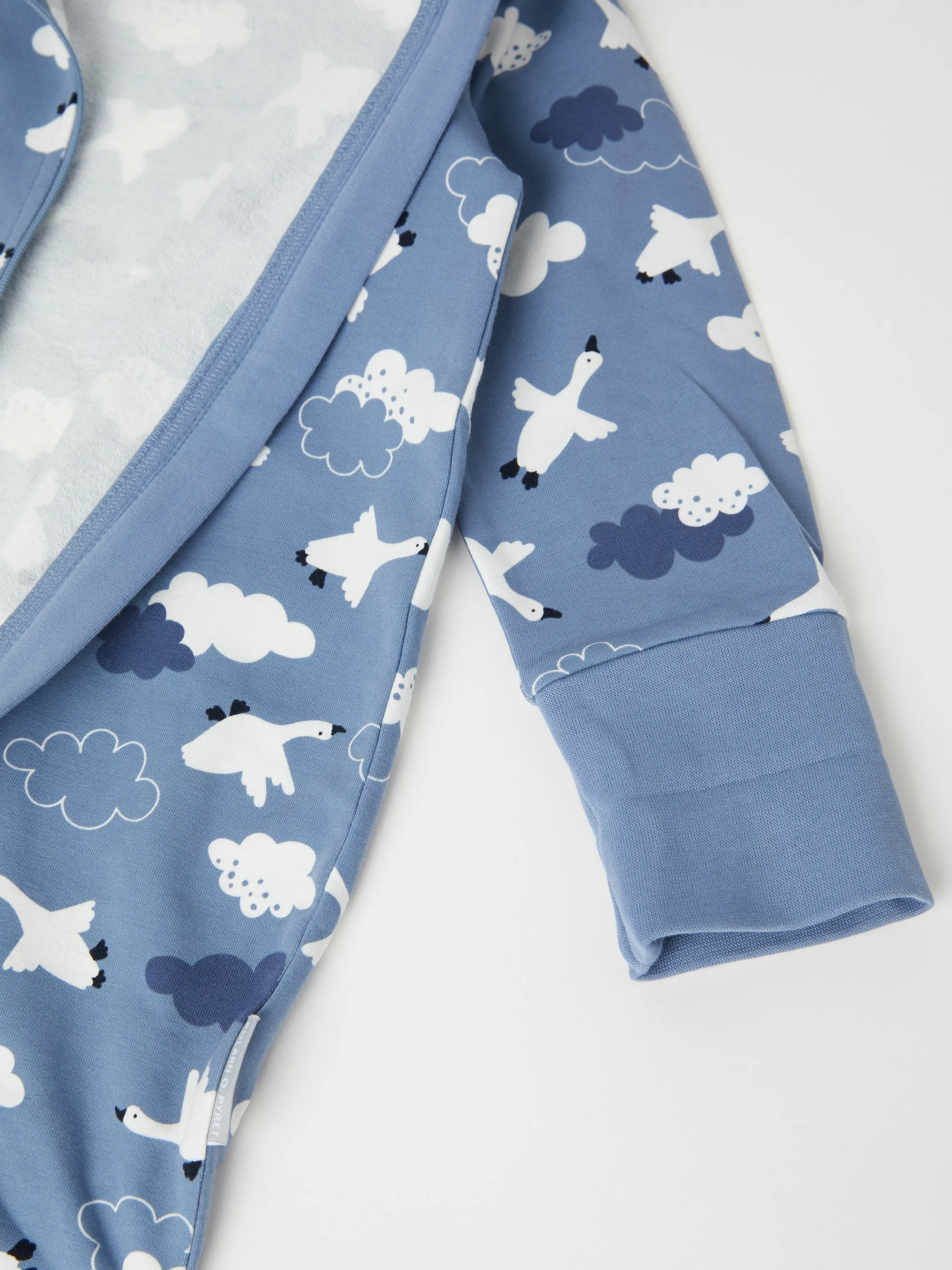 Bird Print Baby All-in-one