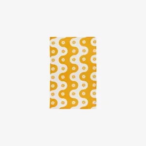 Botanical Waves Quick-Dry Kitchen Towel - Mustard Botanical Waves Quick-Dry Kitchen Towel - Mustard