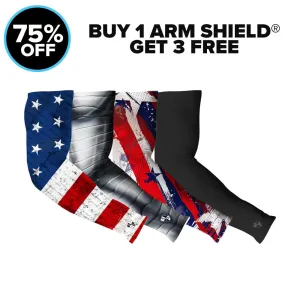 BUY 1 ARM SHIELD® | GET 3 FREE! BUY 1 ARM SHIELD® | GET 3 FREE!