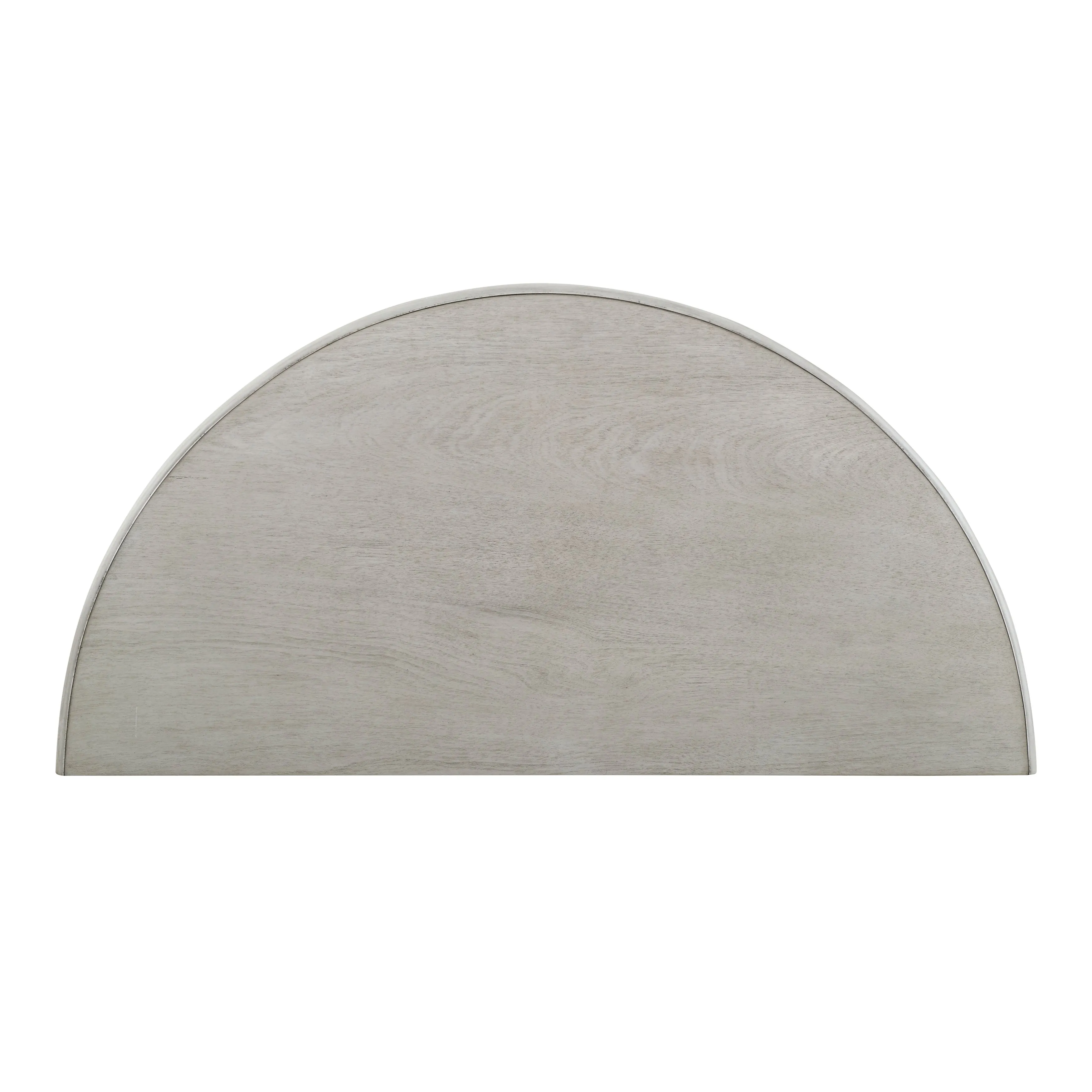 Cherryville Country 28" Demilune Single-Shelf Side Table