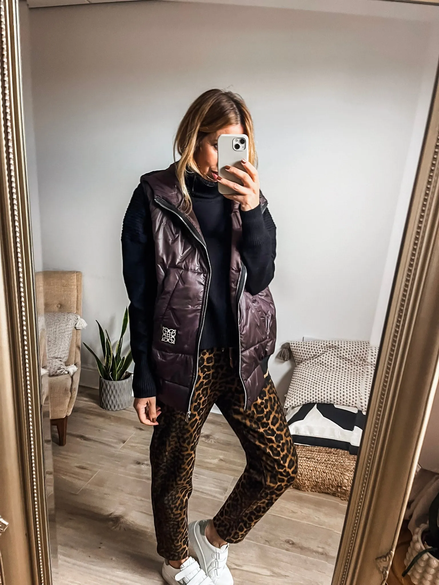 Chevron Padded Gilet