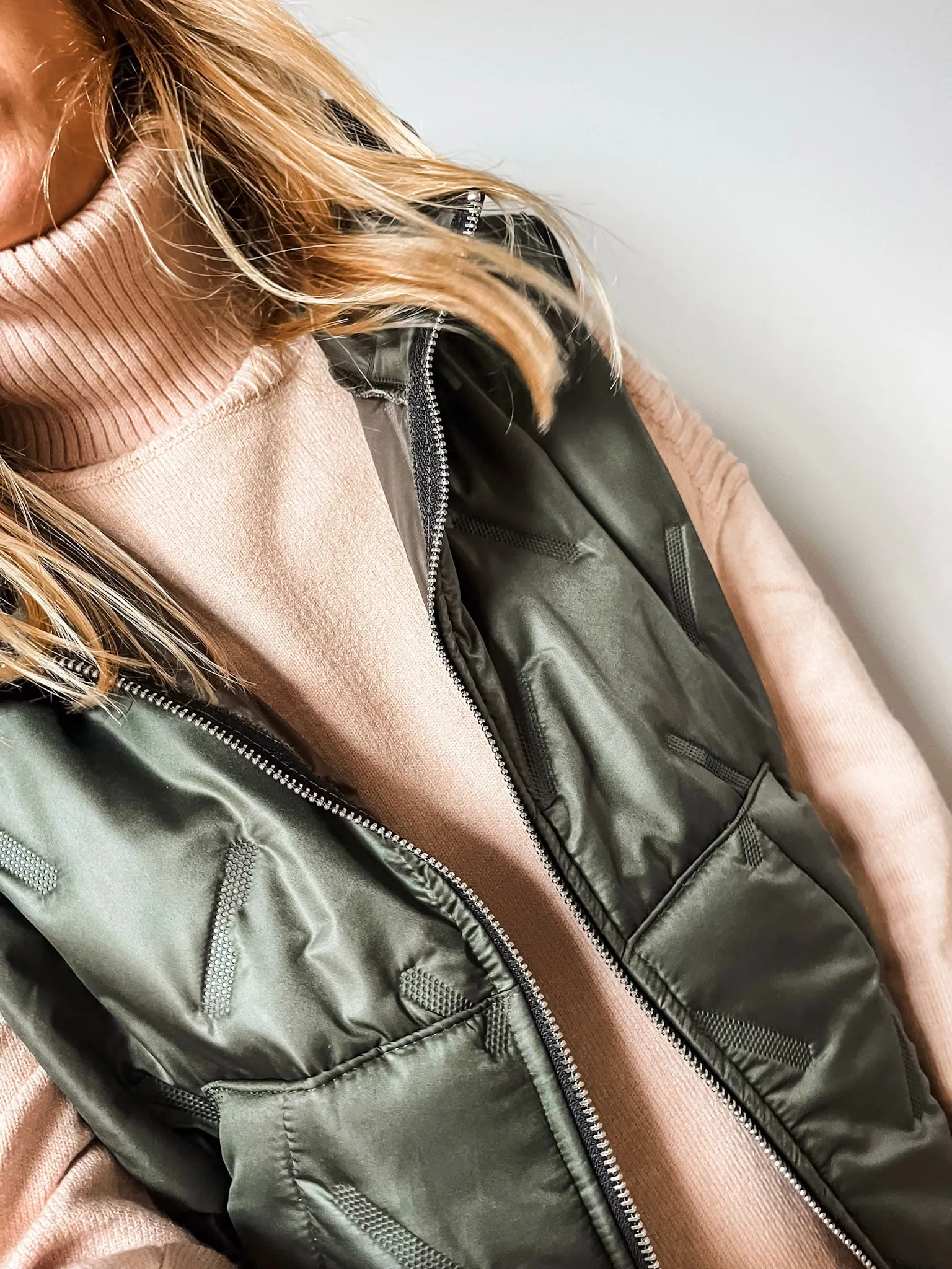 Chevron Padded Gilet