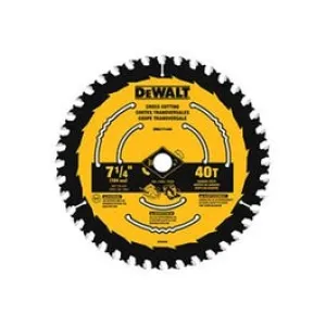 Circular Saw Blade, 40T, 7-1/4-In. Circular Saw Blade, 40T, 7-1/4-In.