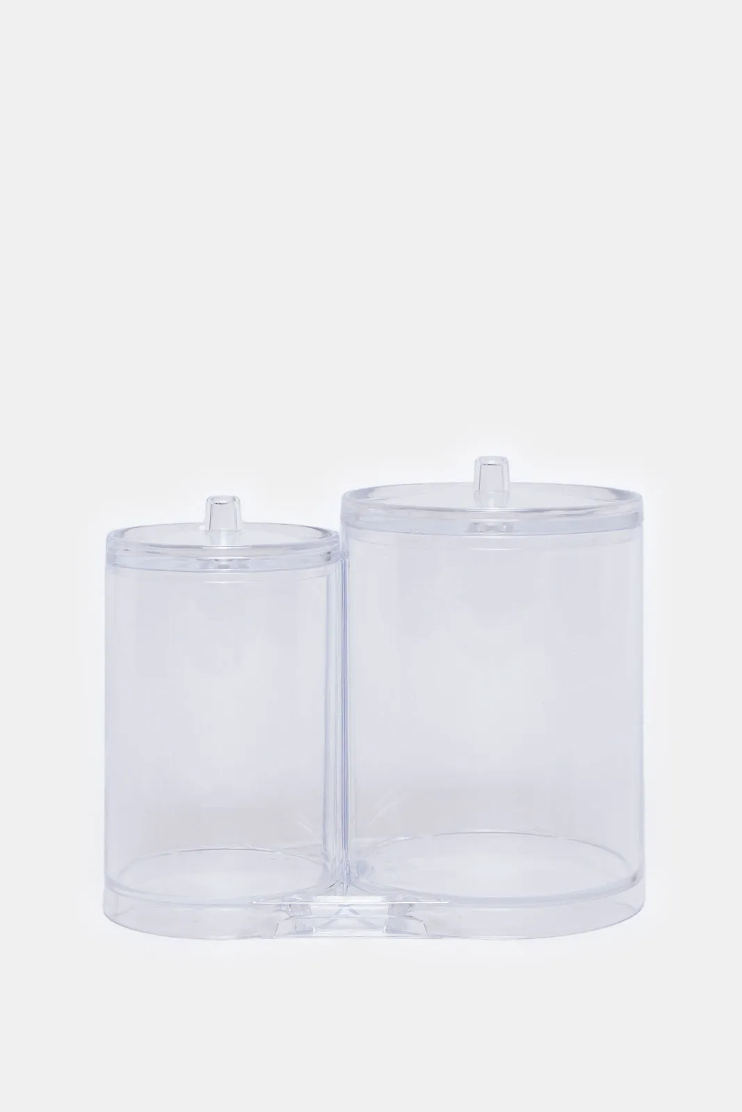 Clear Cotton Ball And Buds Holder