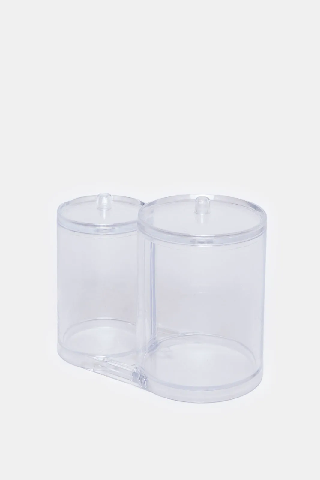 Clear Cotton Ball And Buds Holder