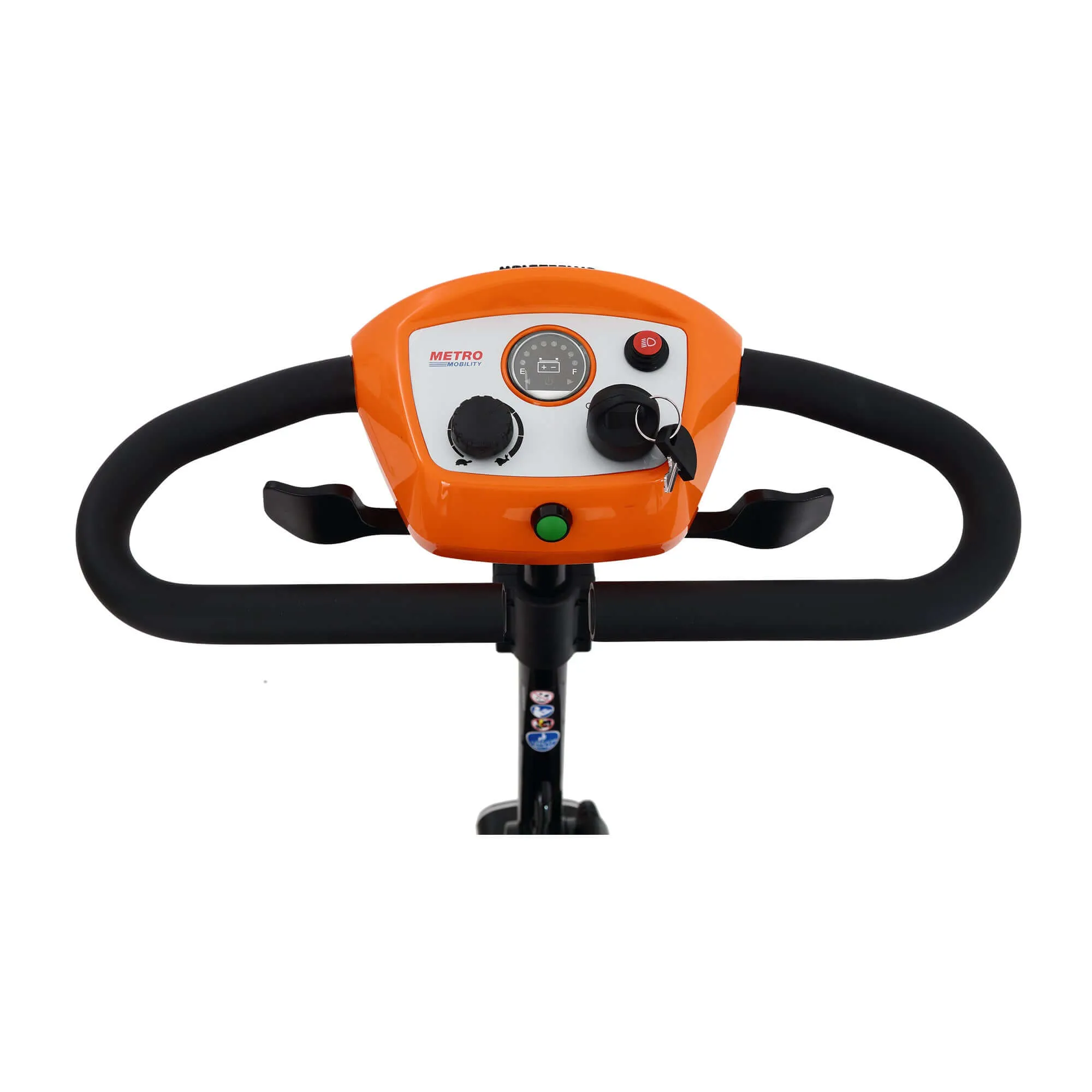 Compact Mobility Scooter - Frosted Red