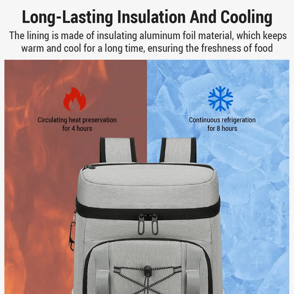 Coolers Backpack Insulated Leakproof with Lunch Compartment Water-resistant for Men/Woman Picnics Travel Sports Large Capacity