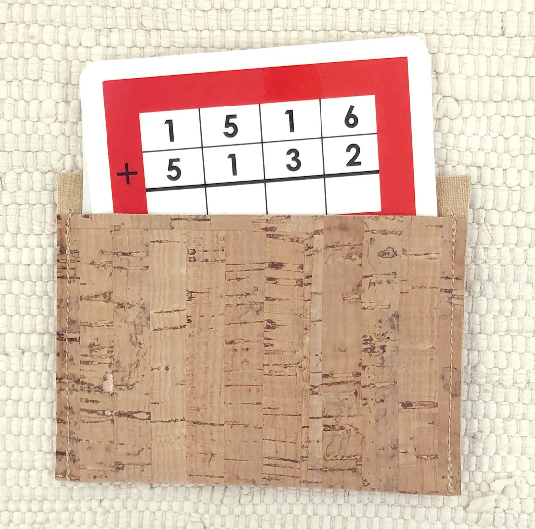 Cork One-Pocket Pouches