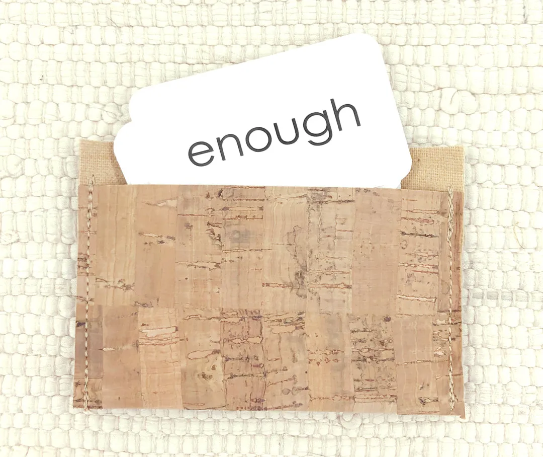 Cork One-Pocket Pouches