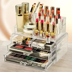COSMETIC ORGANIZER WITH DRAWER COSMETIC ORGANIZER WITH DRAWER