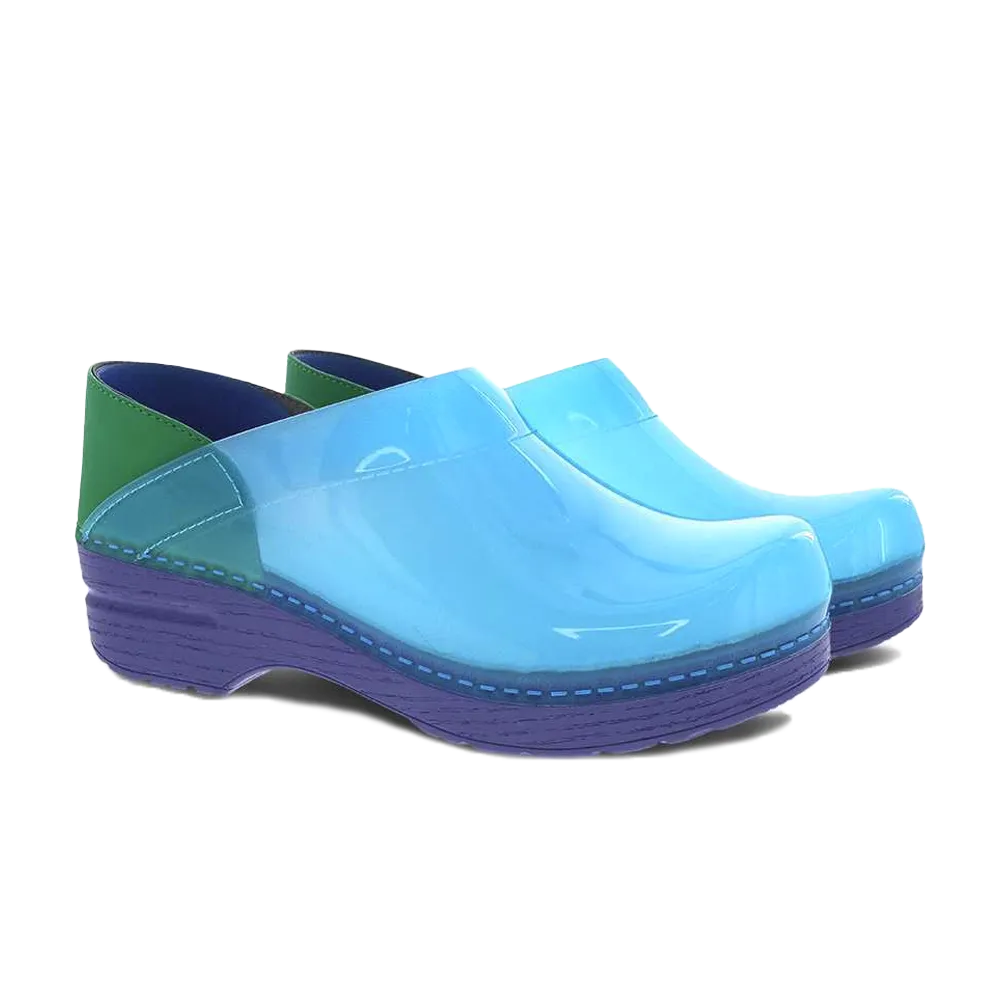 Dansko Professional Blue Translucent Clog