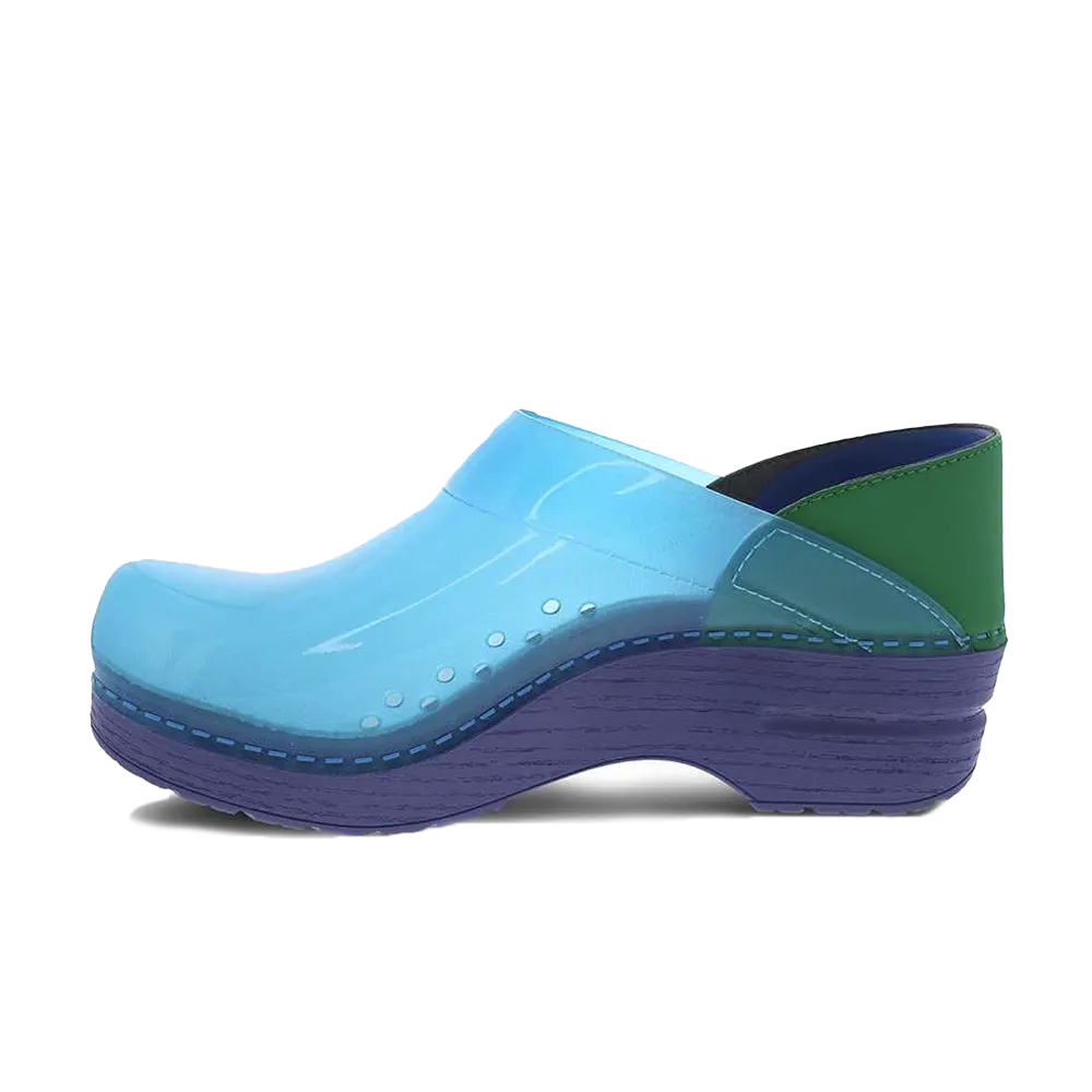 Dansko Professional Blue Translucent Clog