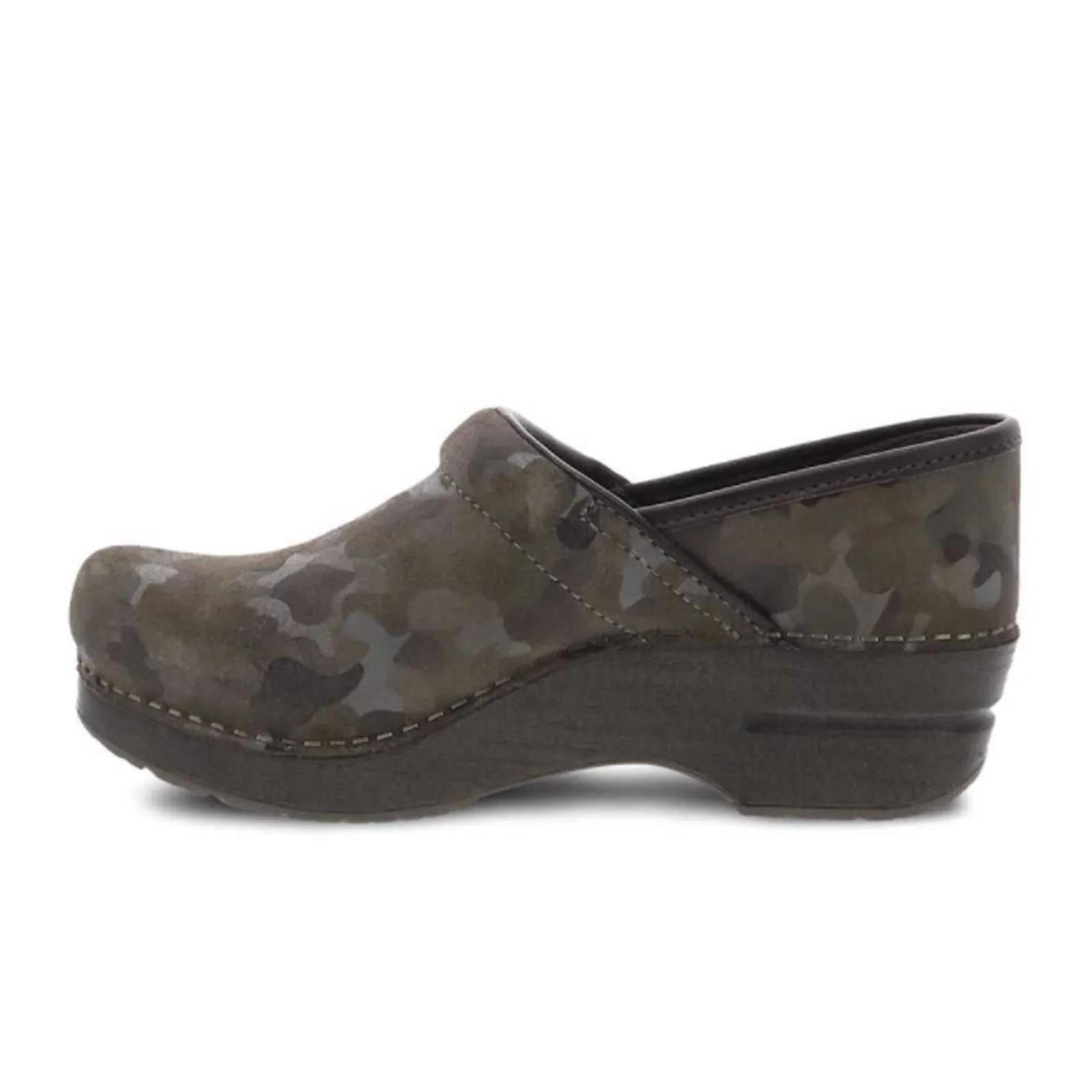 Dansko Professional Clog (Women) - Camo Suede