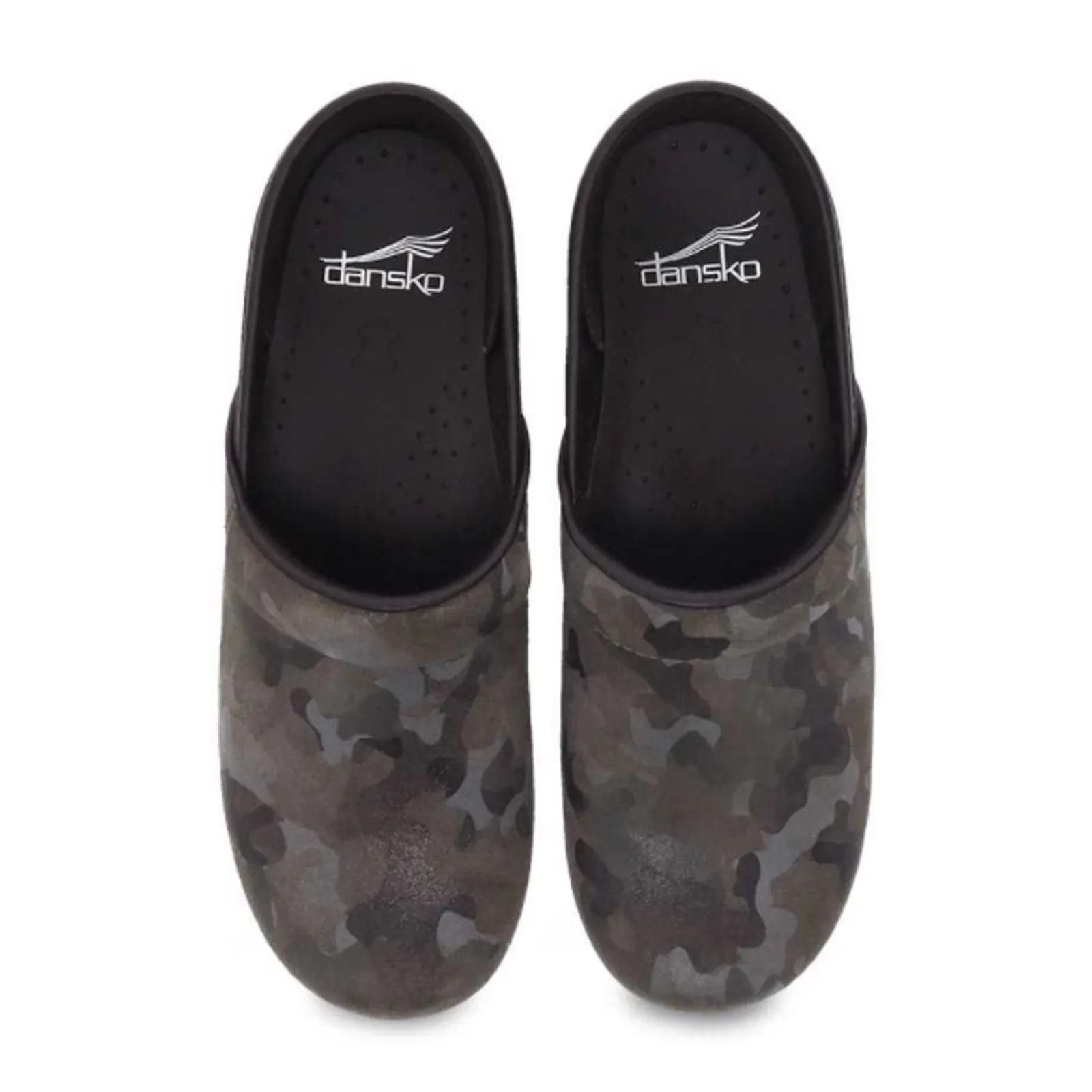 Dansko Professional Clog (Women) - Camo Suede