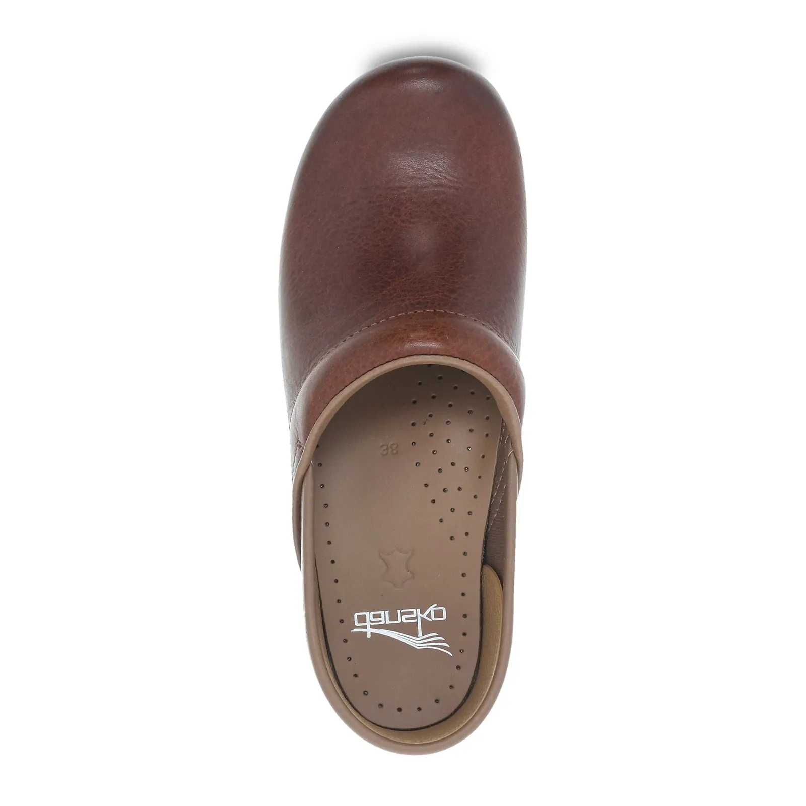 Dansko Professional Clog (Women) - Saddle Full Grain
