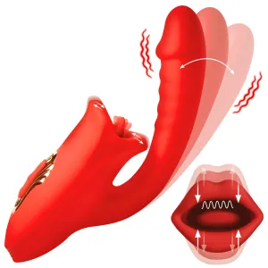 Deep Kiss Silicone Licking Rabbit Vibrator Deep Kiss Silicone Licking Rabbit Vibrator