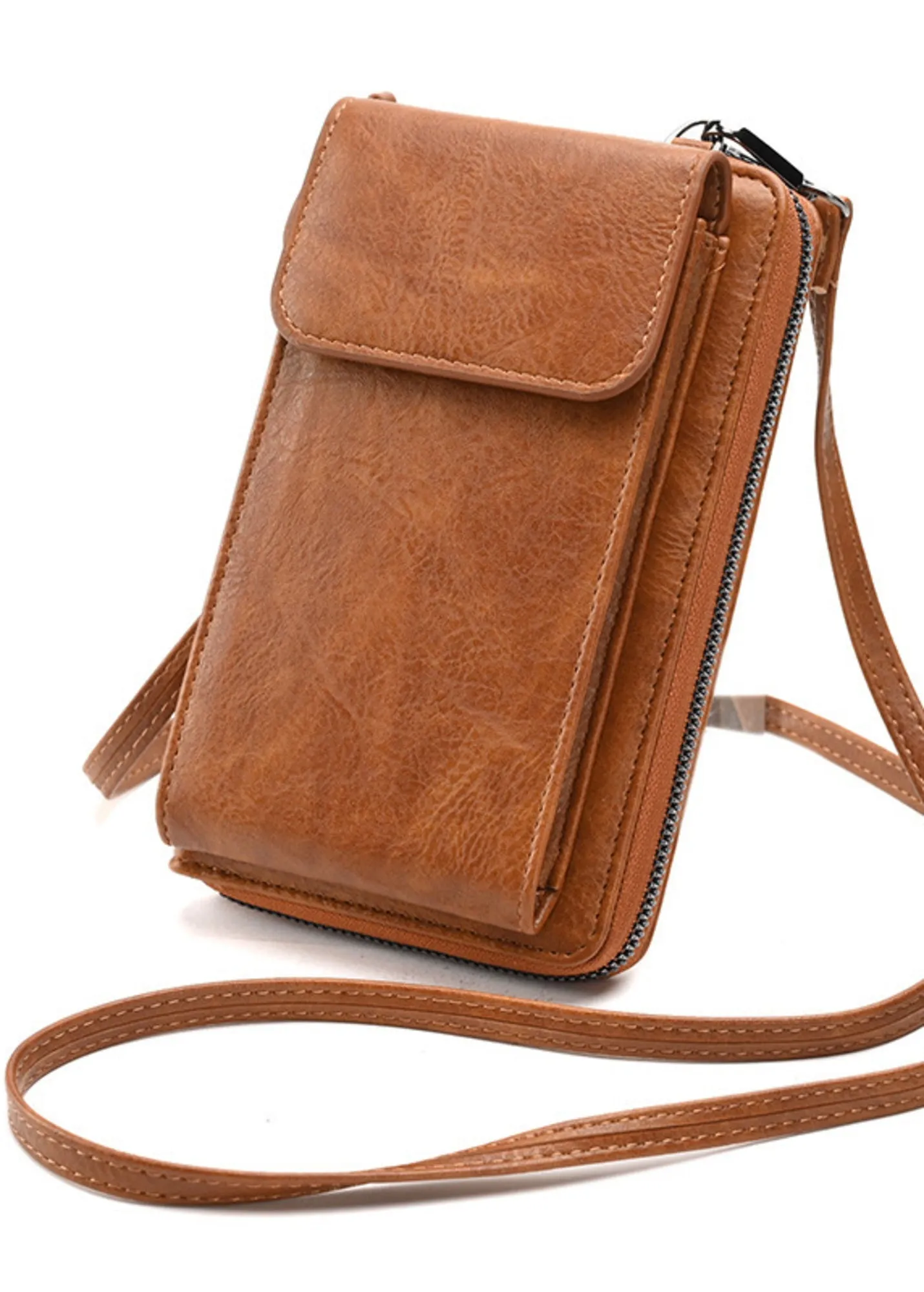 DEMI SMALL SHOULDER BAG - TAN