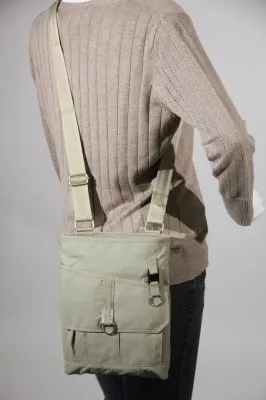 Derek Alexander Nylon Organizer/X-Body WITH Top Zip